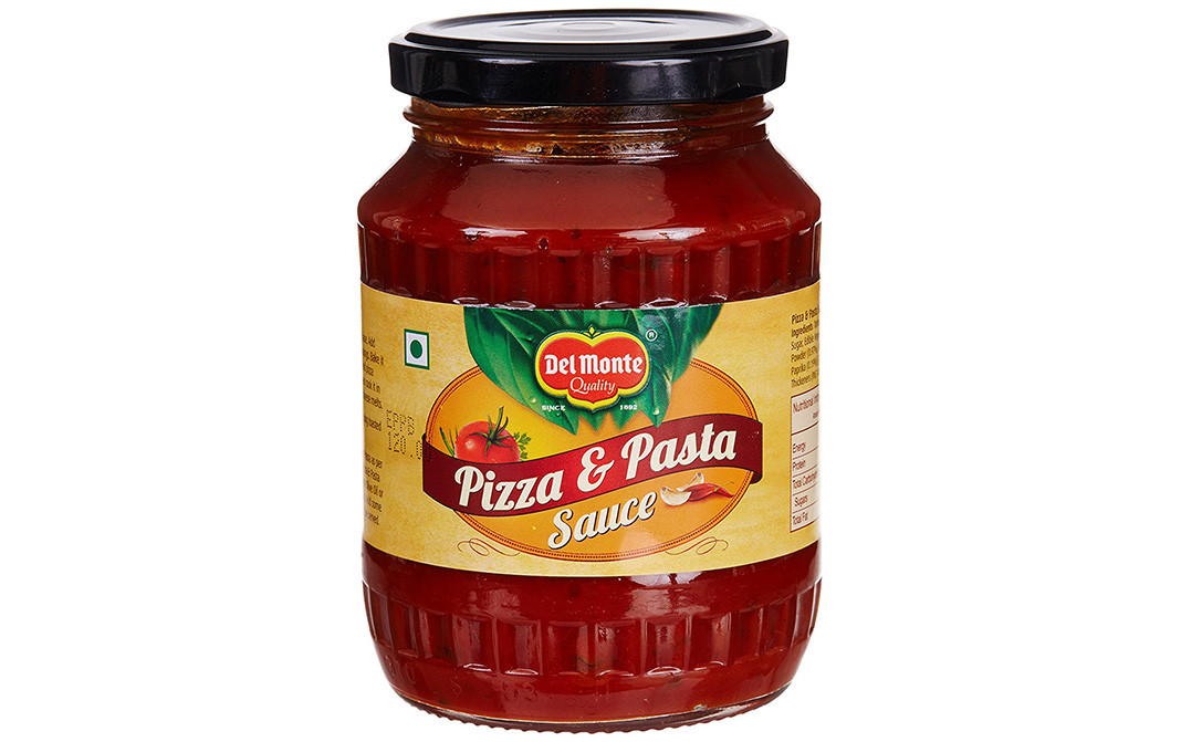 Del Monte Pizza & Pasta Sauce Glass Jar 400 grams Reviews Nutrition